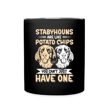 Chiens Stabyhoun Cadeau de propriétaire de chien Stabijhoun - Mug uni - noir - Devant