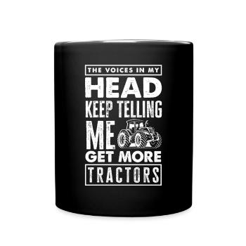 Funny Farmer Farm Farmer Gift - Full Colour Mug - black - Front