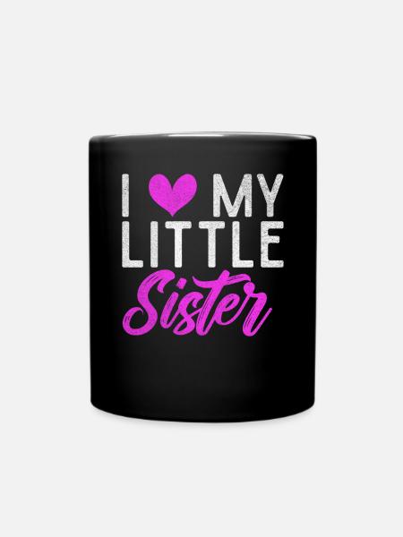 Sister Gifts - Tasse einfarbig - Schwarz