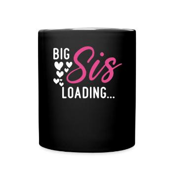 Sister Gifts - Tasse einfarbig - Schwarz - Vorne