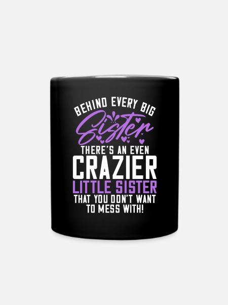 Sister Gifts - Tasse einfarbig - Schwarz