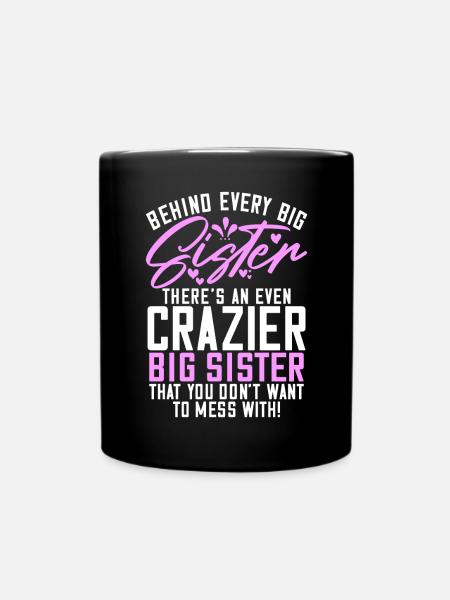 Sister Gifts - Tasse einfarbig - Schwarz