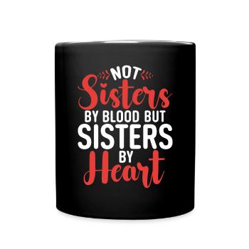 Sister Gifts - Tasse einfarbig - Schwarz - Vorne