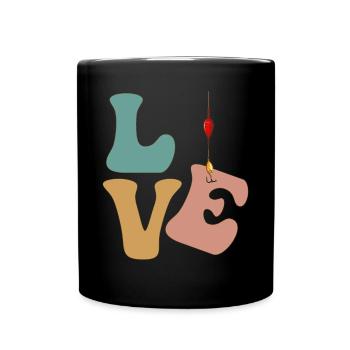 Pêcheur Pêcheur Pêcheur - Mug uni - noir - Devant