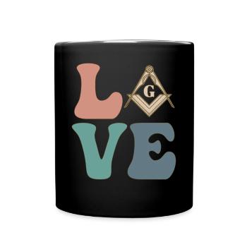 Franc-maçonnerie Franc-maçonnerie Franc-maçonnerie - Mug uni - noir - Devant