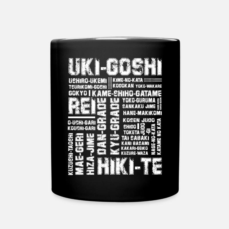 Judo - Mug uni - noir