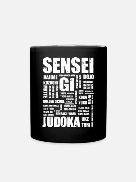 Judo - Mug uni - noir
