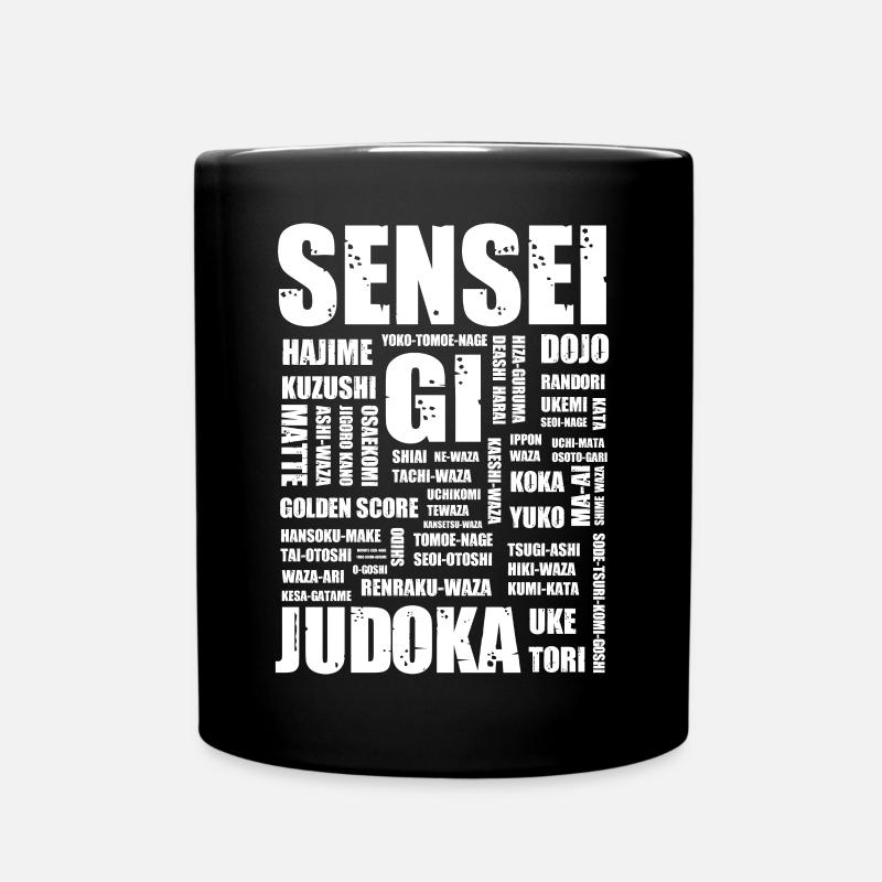 Judo - Mug uni - noir