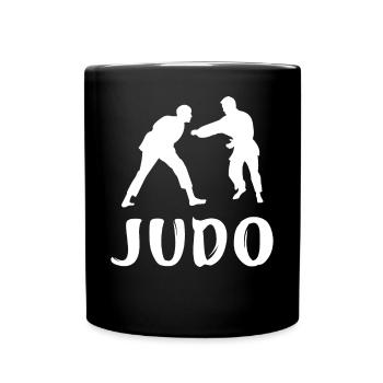 Judo - Mug uni - noir - Devant
