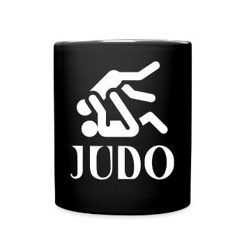 Judo - Mug uni - noir - Devant
