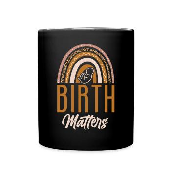 LD Labour And Delivery Nurse - Full Colour Mug - black - Front