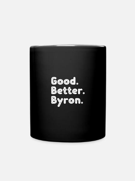 Good better Byron - Full Colour Mug - black