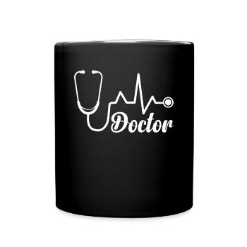 Médecin Stéthoscope Médecin d’urgence Hôpital Docto - Mug uni - noir - Devant