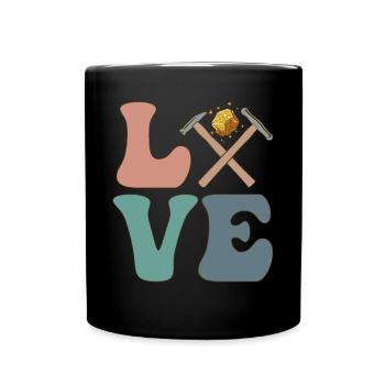 Goldschmiedin Goldschmiedekunst Schmuckherstelleri - Tasse einfarbig - Schwarz - Vorne