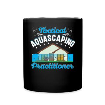 Tactical Aquascaping Practitioner - Full Colour Mug - black - Front