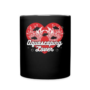 Aquascaping-Liebhaber - Tasse einfarbig - Schwarz - Vorne
