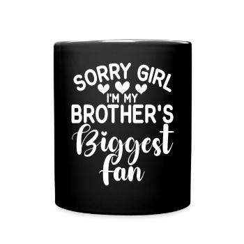 Sister Gifts - Tasse einfarbig - Schwarz - Vorne