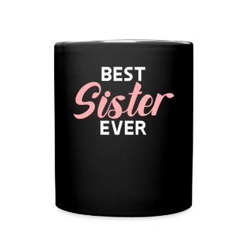 Sister Gifts - Tasse einfarbig - Schwarz - Vorne