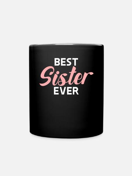 Sister Gifts - Tasse einfarbig - Schwarz