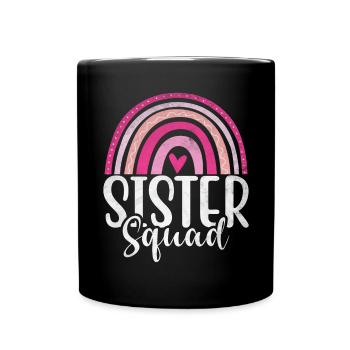 Sister Gifts - Tasse einfarbig - Schwarz - Vorne