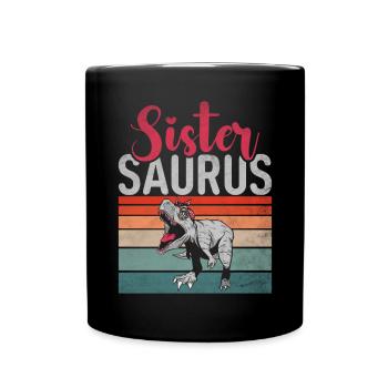 Sister Gifts - Tasse einfarbig - Schwarz - Vorne