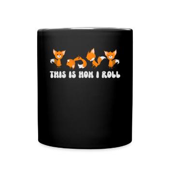 Fennec Fox Cute Fennec Foxes Fennec Animal - Full Colour Mug - black - Front