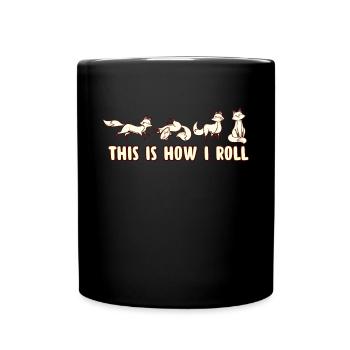 Fennec Fox Cute Fennec Foxes Fennec Animal - Full Colour Mug - black - Front