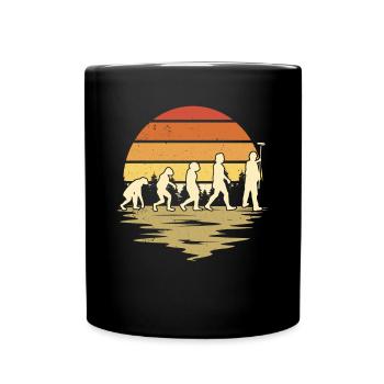 Painters and varnishers Evolution Master painters - Full Colour Mug - black - Front