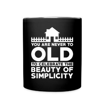 Tiny House Owner Essential Design - Célébrez - Mug uni - noir - Devant