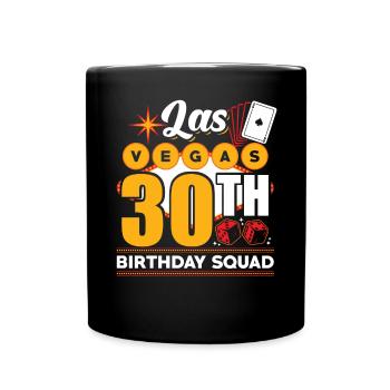 Escouade du 30e anniversaire de Las Vegas - Mug uni - noir - Devant