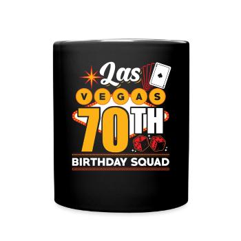 Escouade du 70e anniversaire de Las Vegas - Mug uni - noir - Devant