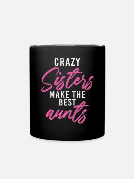 Sister Gifts - Tasse einfarbig - Schwarz