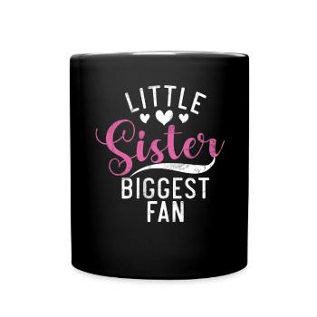 Sister Gifts - Tasse einfarbig - Schwarz - Vorne