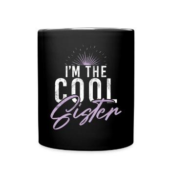 Sister Gifts - Tasse einfarbig - Schwarz - Vorne