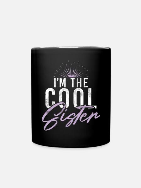 Sister Gifts - Tasse einfarbig - Schwarz