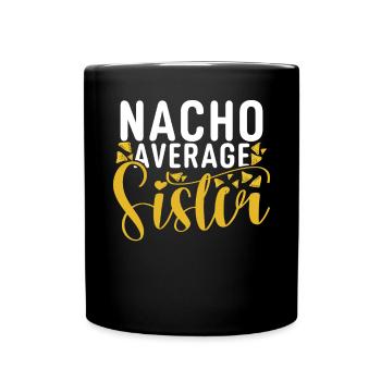 Sister Gifts - Tasse einfarbig - Schwarz - Vorne
