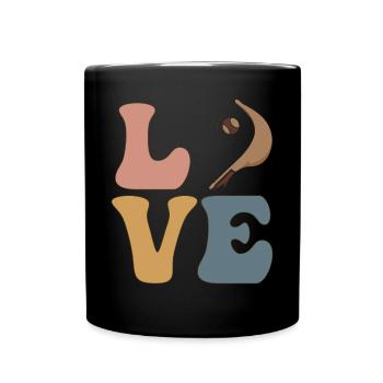 Joueur de Jai Alai - Mug uni - noir - Devant