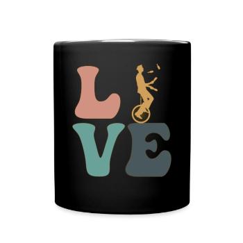 Jonglerie Cirque Jongleur - Mug uni - noir - Devant