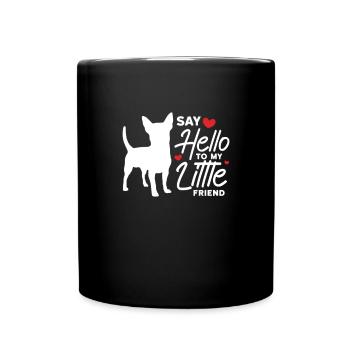 Chihuahua Dog Dog School Dog Owner Gift - Full Colour Mug - black - Front