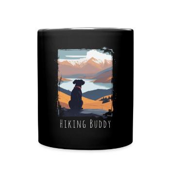 Hiking Buddy - Votre compagnon de randonnée au sommet - Mug uni - noir - Devant