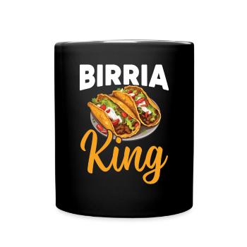Birria Tacos Cuisine mexicaine Mexique Cuisine Foodie - Mug uni - noir - Devant