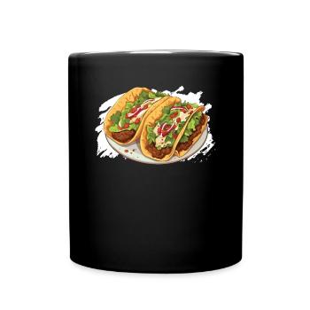 Birria Tacos Cuisine mexicaine Mexique Cuisine Foodie - Mug uni - noir - Devant