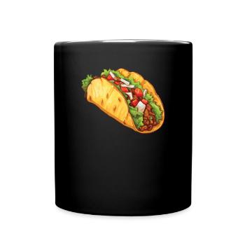 Birria Tacos Cuisine mexicaine Cuisine mexicaine Foodie - Mug uni - noir - Devant