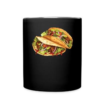 Birria Tacos Cuisine mexicaine Mexique Cuisine Foodie - Mug uni - noir - Devant
