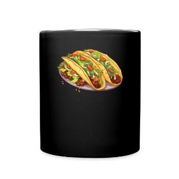 Birria Tacos Cuisine mexicaine Mexique Cuisine Foodie - Mug uni - noir - Devant