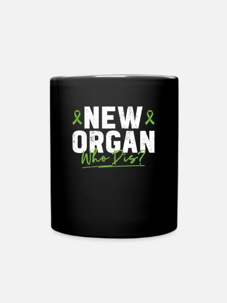 Don d’organes Greffe d’organes Don d’organes - Mug uni - noir
