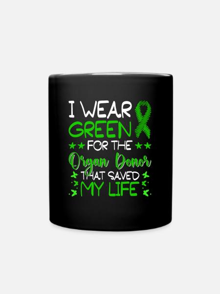 Don d’organes Greffe d’organes Don d’organes - Mug uni - noir