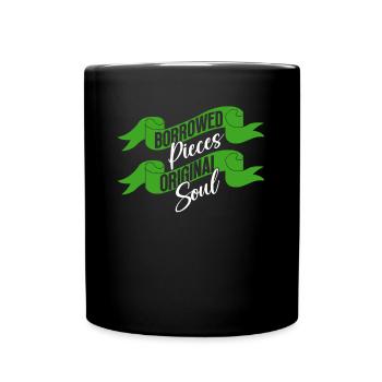 Don d’organes Greffe d’organes Don d’organes - Mug uni - noir - Devant