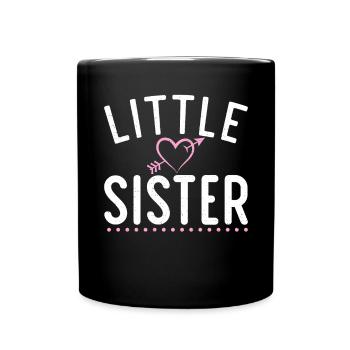 Cadeaux Petite Soeur - Mug uni - noir - Devant
