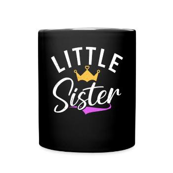 Cadeaux Petite Soeur - Mug uni - noir - Devant